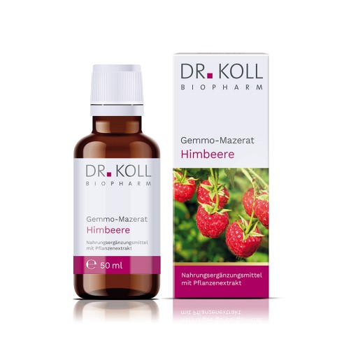 GEMMO-MAZERAT Himbeere Dr.Koll Rubus idaeus Tropf. - 50ml - Vegan