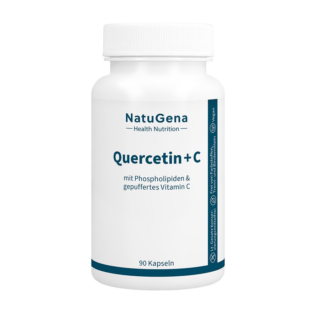 QUERCETIN+VITAMIN C hochdosiert+Magnesium Kapseln - 90Stk - Allergien