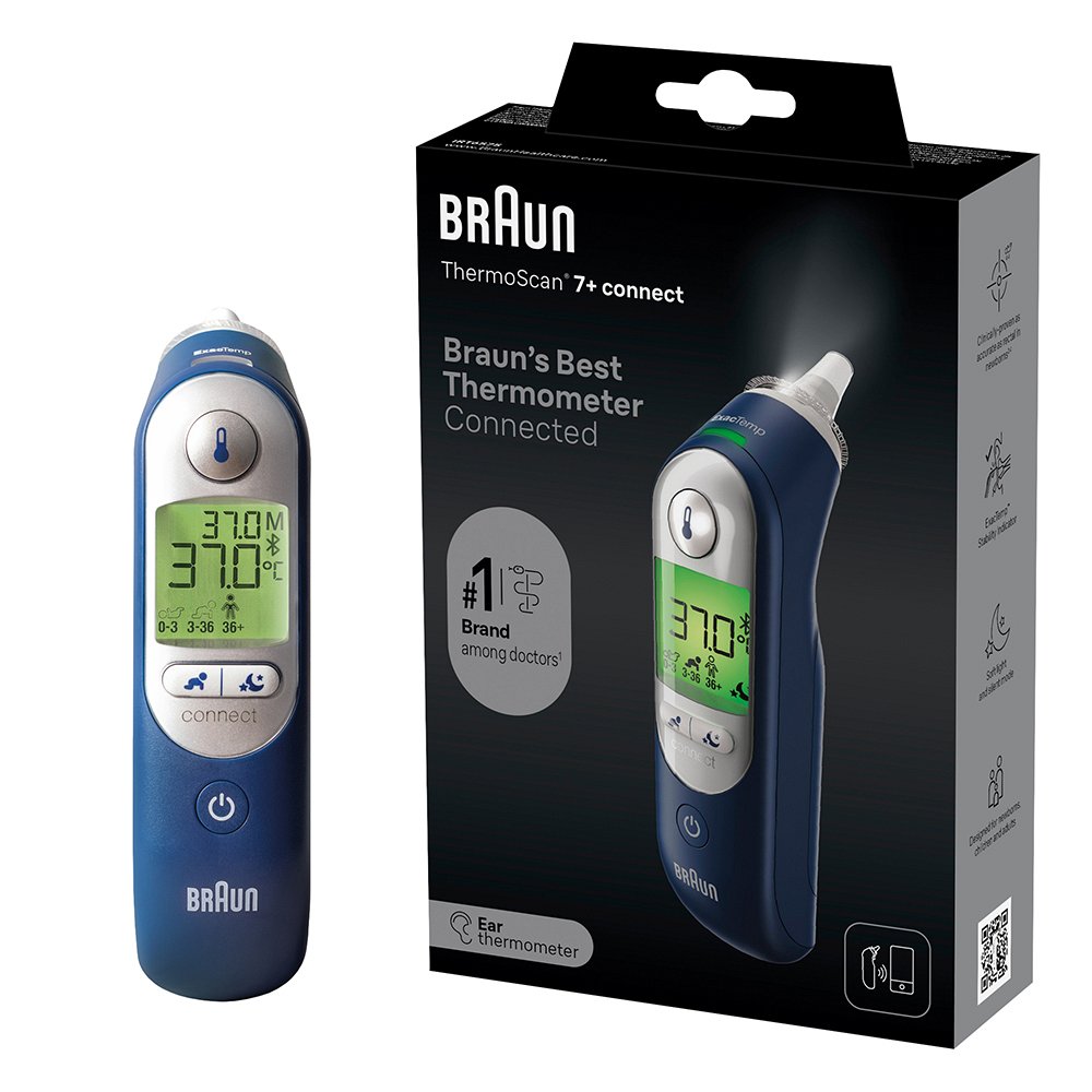 BRAUN THERMOSCAN 7+ Connect Ohrthermometer - 1Stk - Thermometer