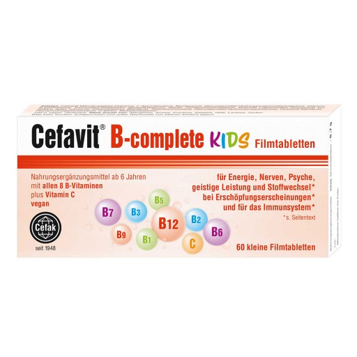 CEFAVIT B-complete KIDS Filmtabletten - 60Stk