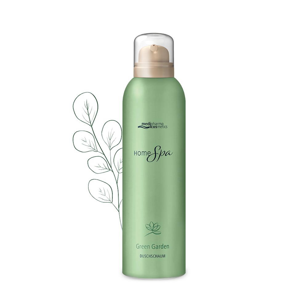 HOME SPA Green Garden Duschschaum - 200ml - Duschpflege