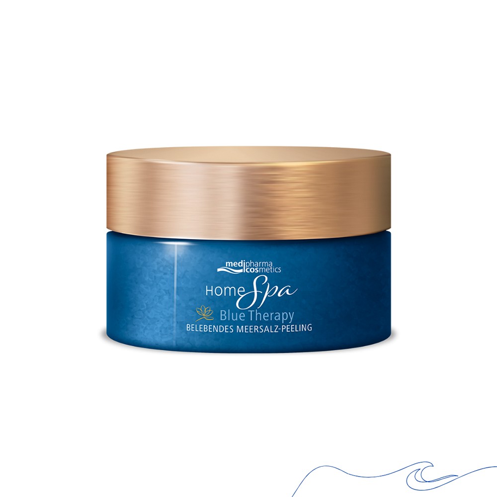 HOME SPA Blue Therapy Meersalz-Peeling - 250g - Duschpflege