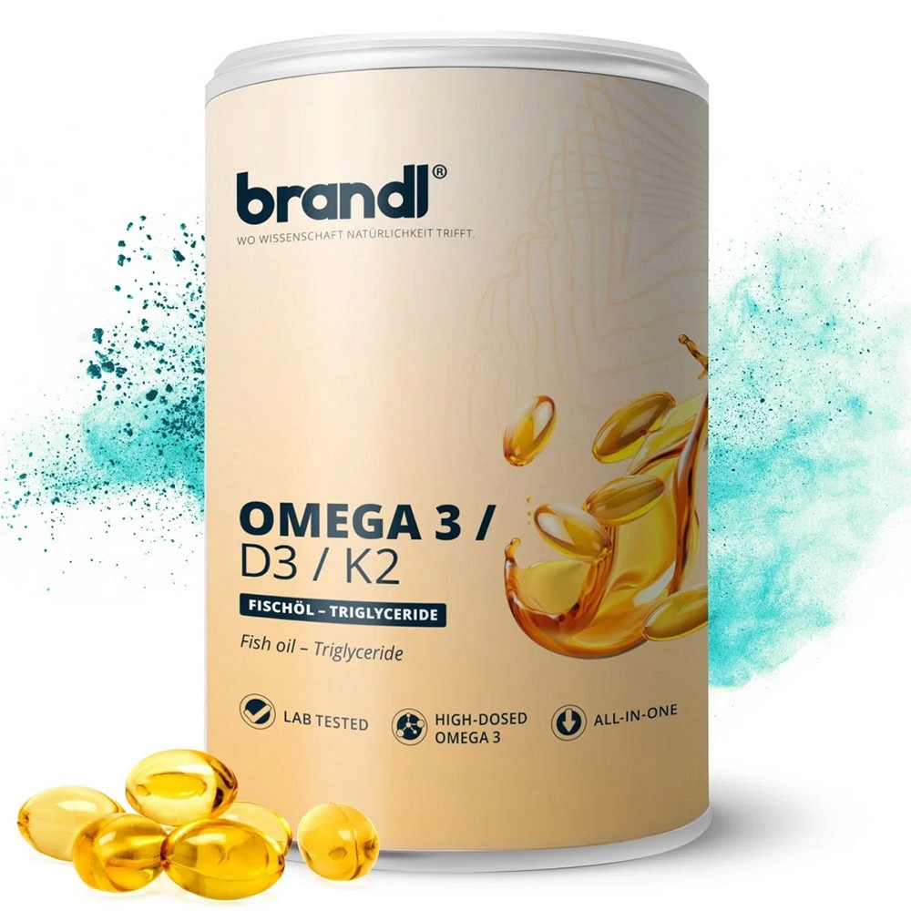 OMEGA-3/D3/K2 Weichkapseln - 120Stk