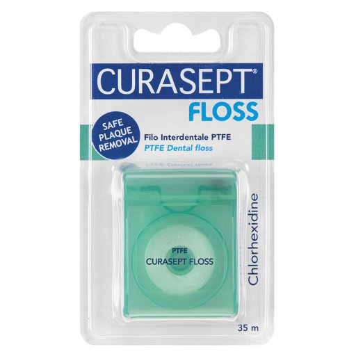 CURASEPT FLOSS PTFE Zahnseide m.CHX - 1Stk