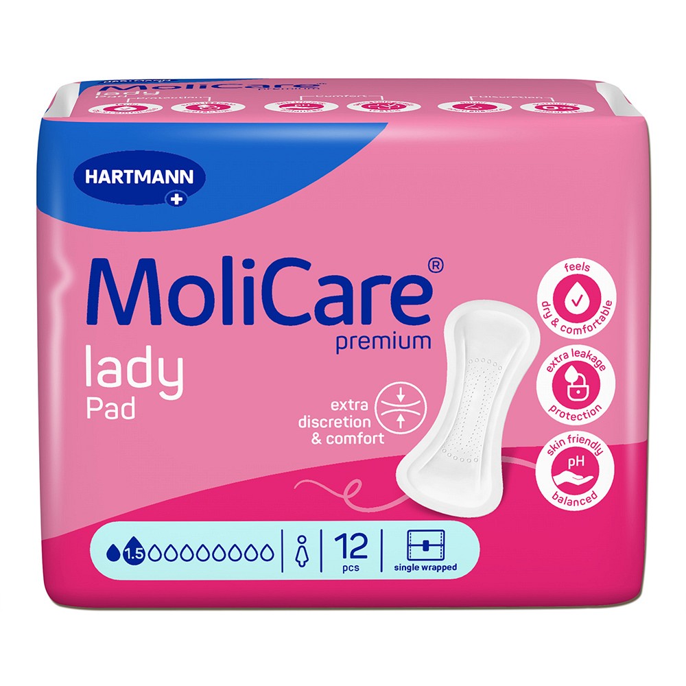 MOLICARE Premium lady Pad 1,5 Tropfen - 16X12Stk