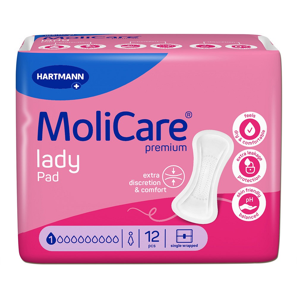 MOLICARE Premium lady Pad 1 Tropfen - 16X12Stk