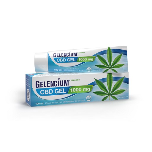 GELENCIUM® Cannabis CBD Gel 1000 mg kühlend (100 ml) 