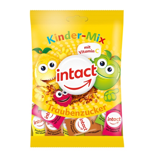 INTACT Traubenzucker Beutel Kinder-Mix+Vitamin C - 75g