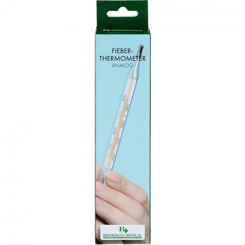 FIEBERTHERMOMETER analog mit Glaskörper - 1Stk