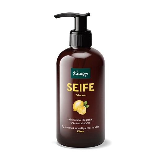 KNEIPP Seife Zitrone milde Aroma-Pflegeseife - 250ml - Hand