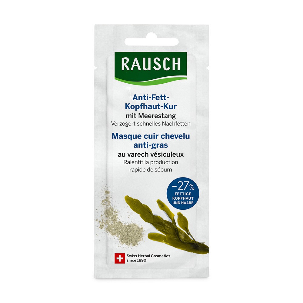 RAUSCH Anti-Fett-Kopfhaut-Kur mit Meerestang Beut. - 15ml