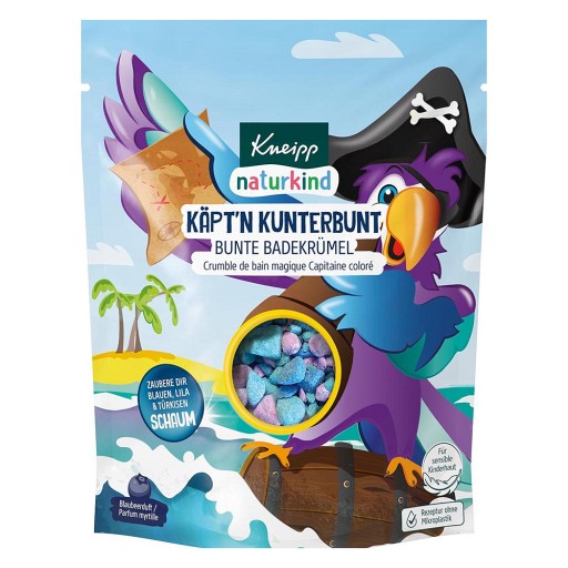 KNEIPP naturkind Käptn Kunterbunt bunte Badekrümel - 100g - Badespaß