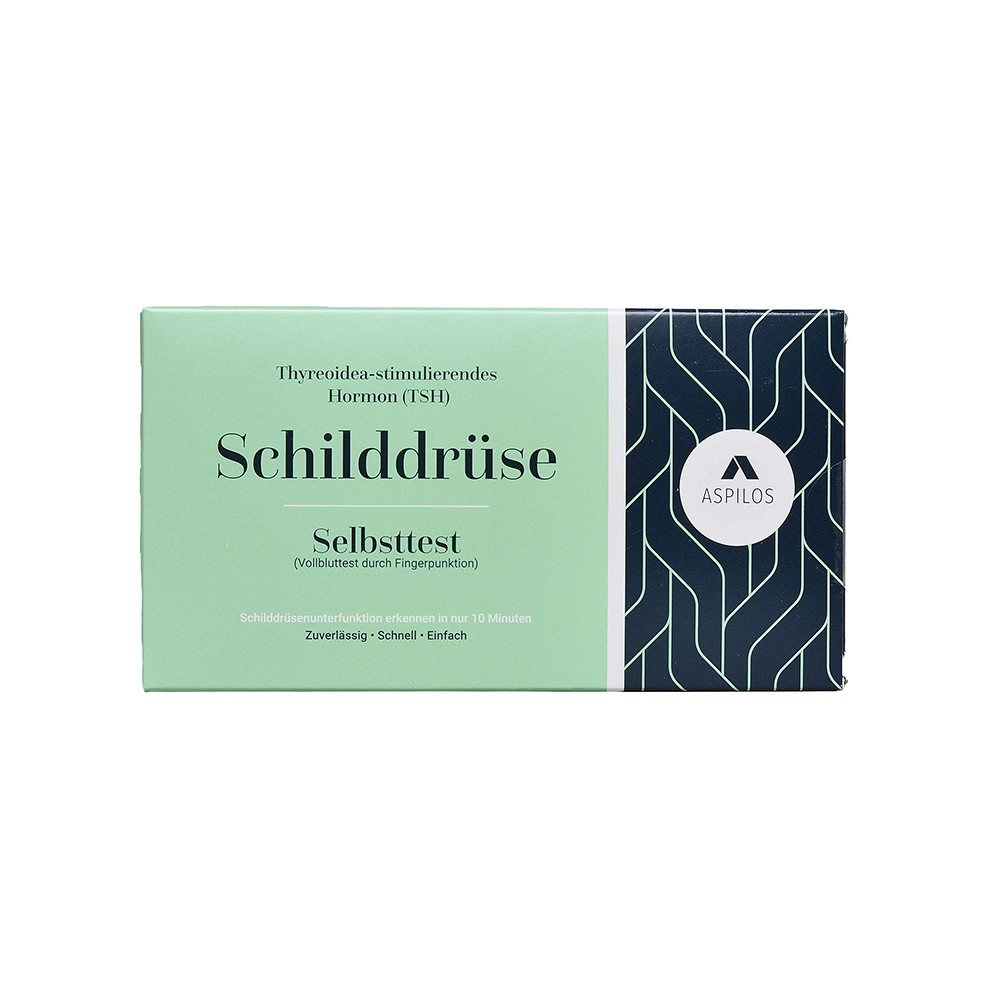 ASPILOS Selbsttest Schilddrüse TSH Blut - 1Stk - Gedächtnis & Konzentration