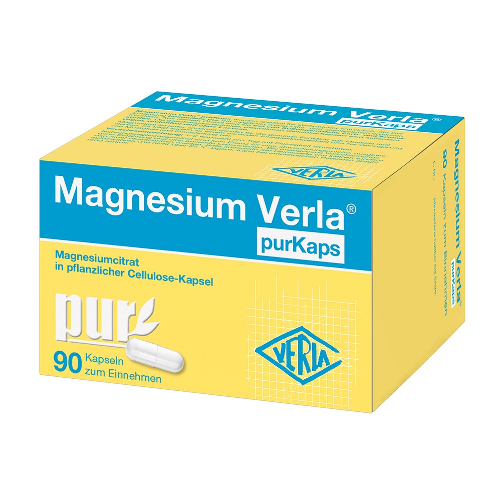 MAGNESIUM VERLA purKaps - 90Stk