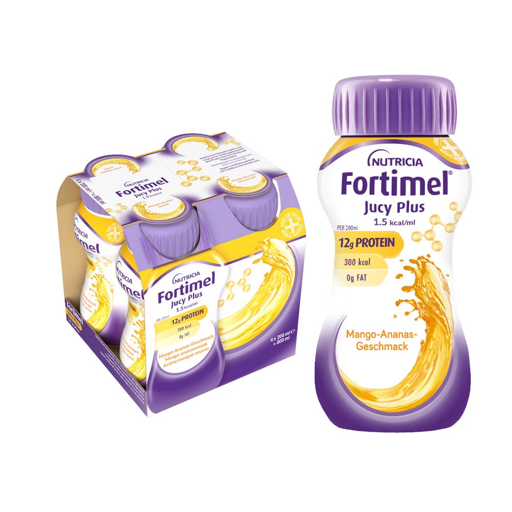 FORTIMEL Jucy Plus Mango Ananas - 4X200ml