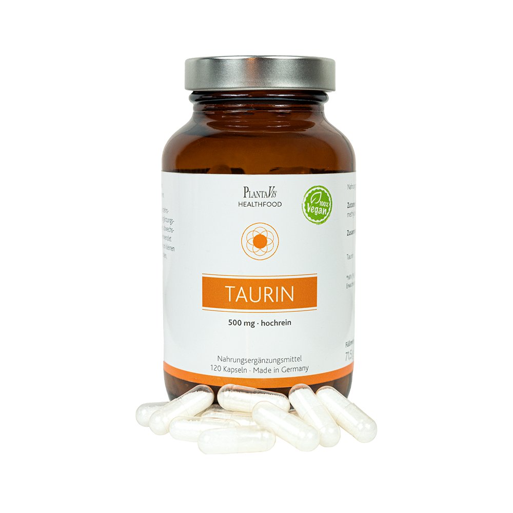 TAURIN 500 mg Kapseln - 120Stk - Entgiften-Entschlacken-Entsäuern