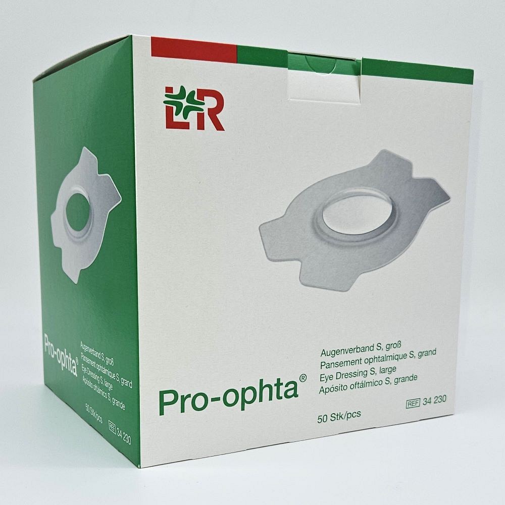 PRO-OPHTA Augenverband S groß - 50Stk