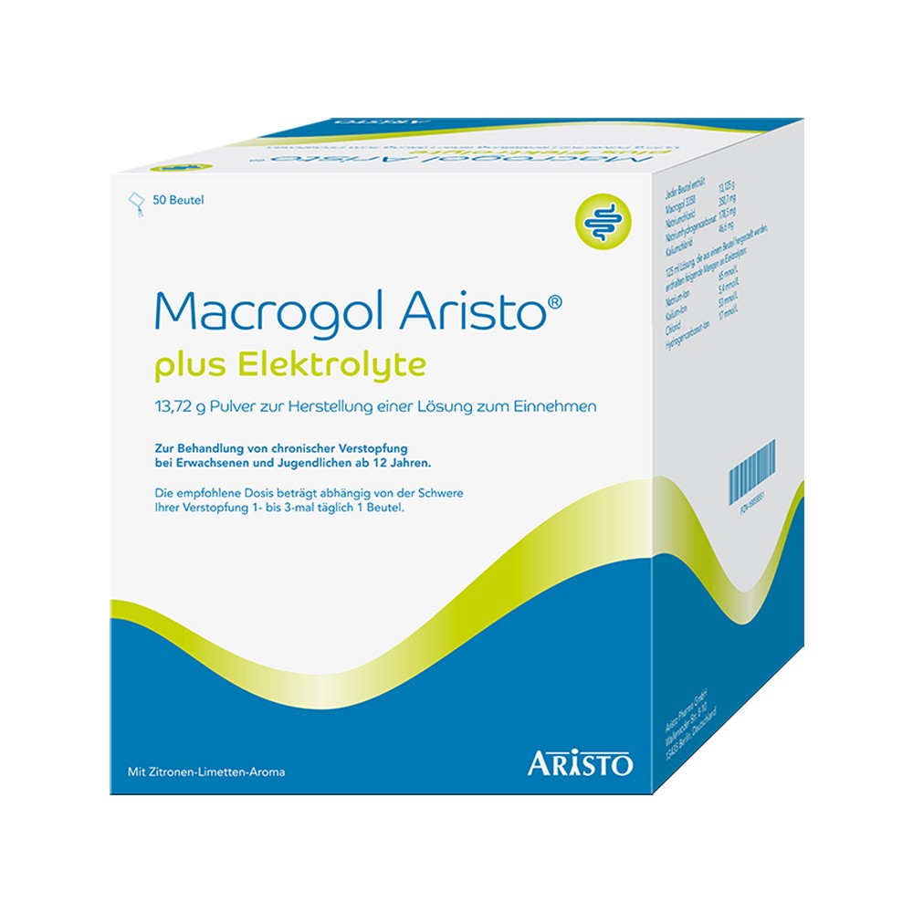 MACROGOL Aristo plus Elektrolyte 13,72 g PLE - 50Stk