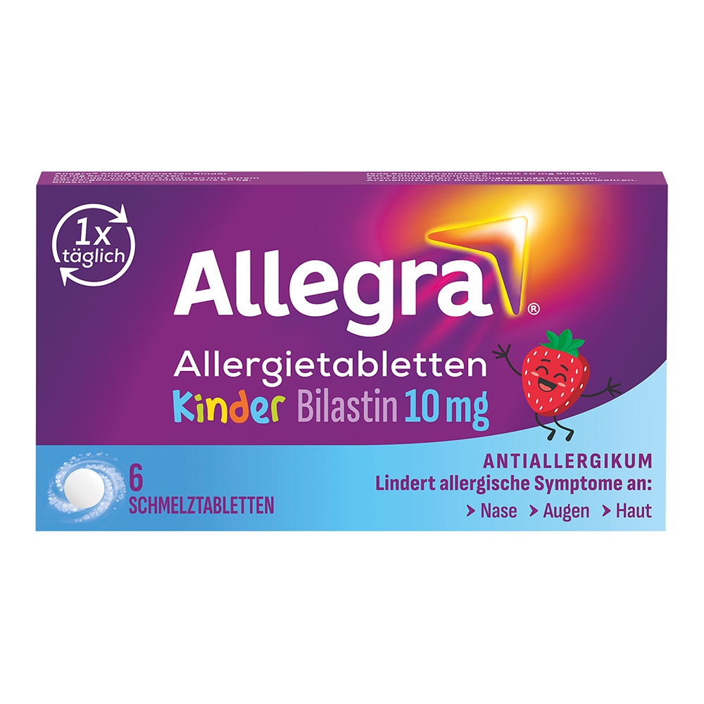 ALLEGRA Allergietabletten Kinder 10 mg Schmelztab. - 6Stk - Allegra®