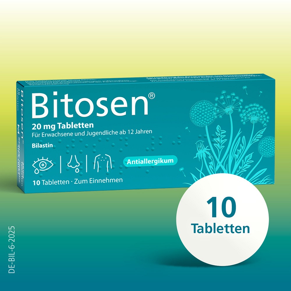 BITOSEN 20 mg Tabletten - 10Stk - Allergien