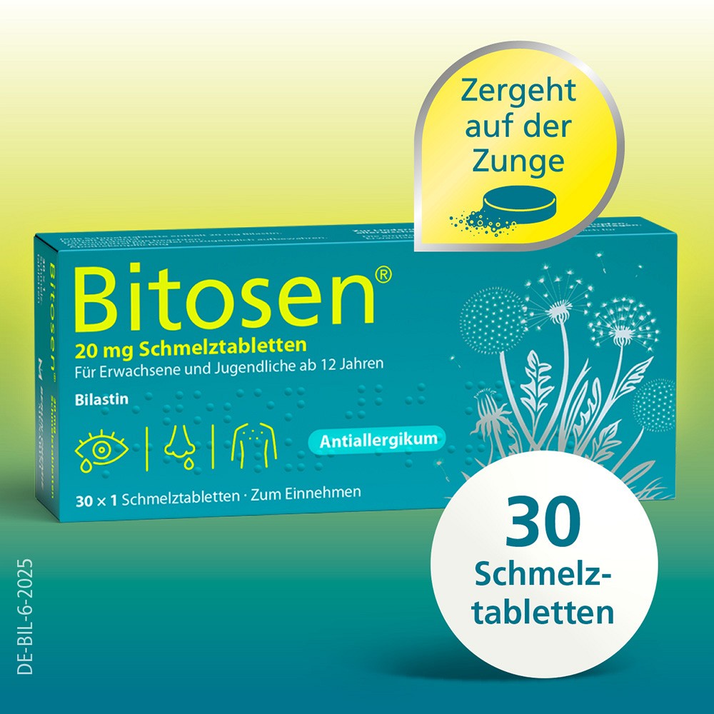 BITOSEN 20 mg Schmelztabletten - 30Stk