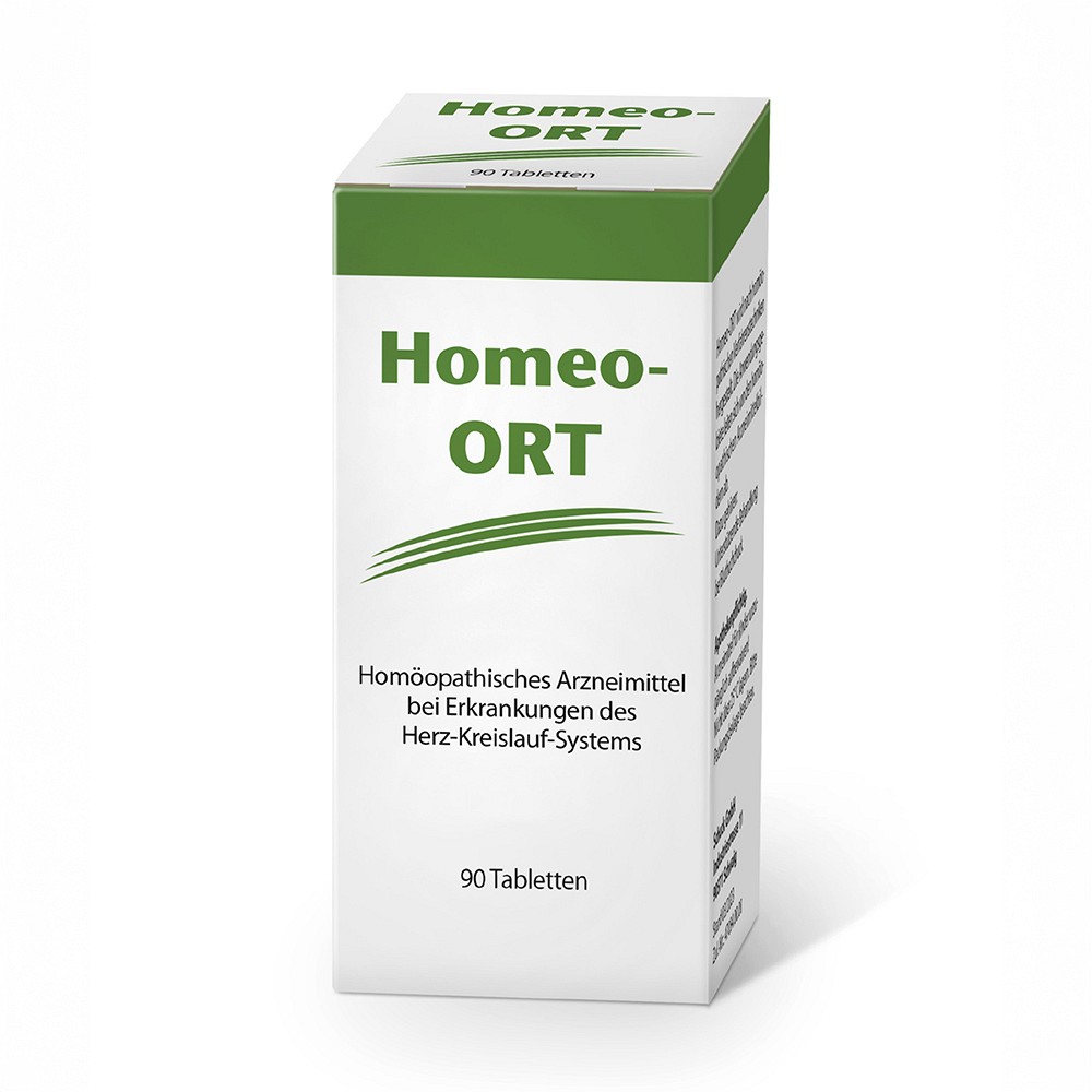 HOMEO-ORT Tabletten - 90Stk - Mittel bei hohem Blutdruck