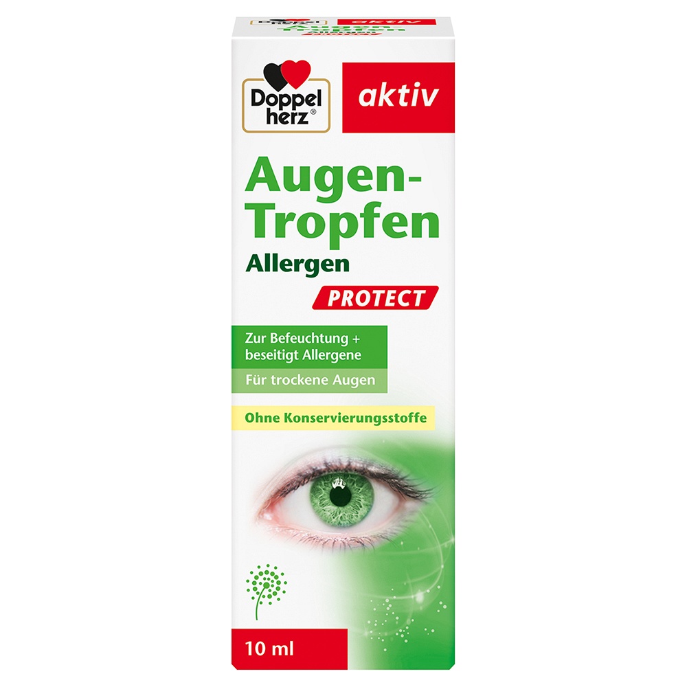 DOPPELHERZ Augen-Tropfen Allergen PROTECT - 10ml - Augengesundheit