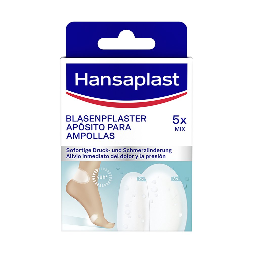HANSAPLAST Blasen-Pflaster Mix Pack - 5Stk