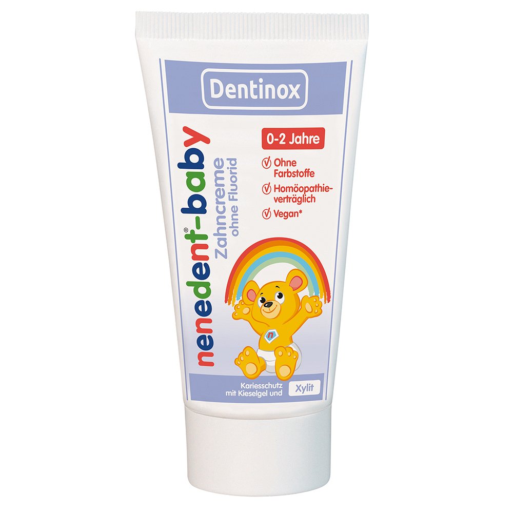 NENEDENT-baby Zahncreme ohne Fluorid Einzeltube - 50ml - Zahncreme