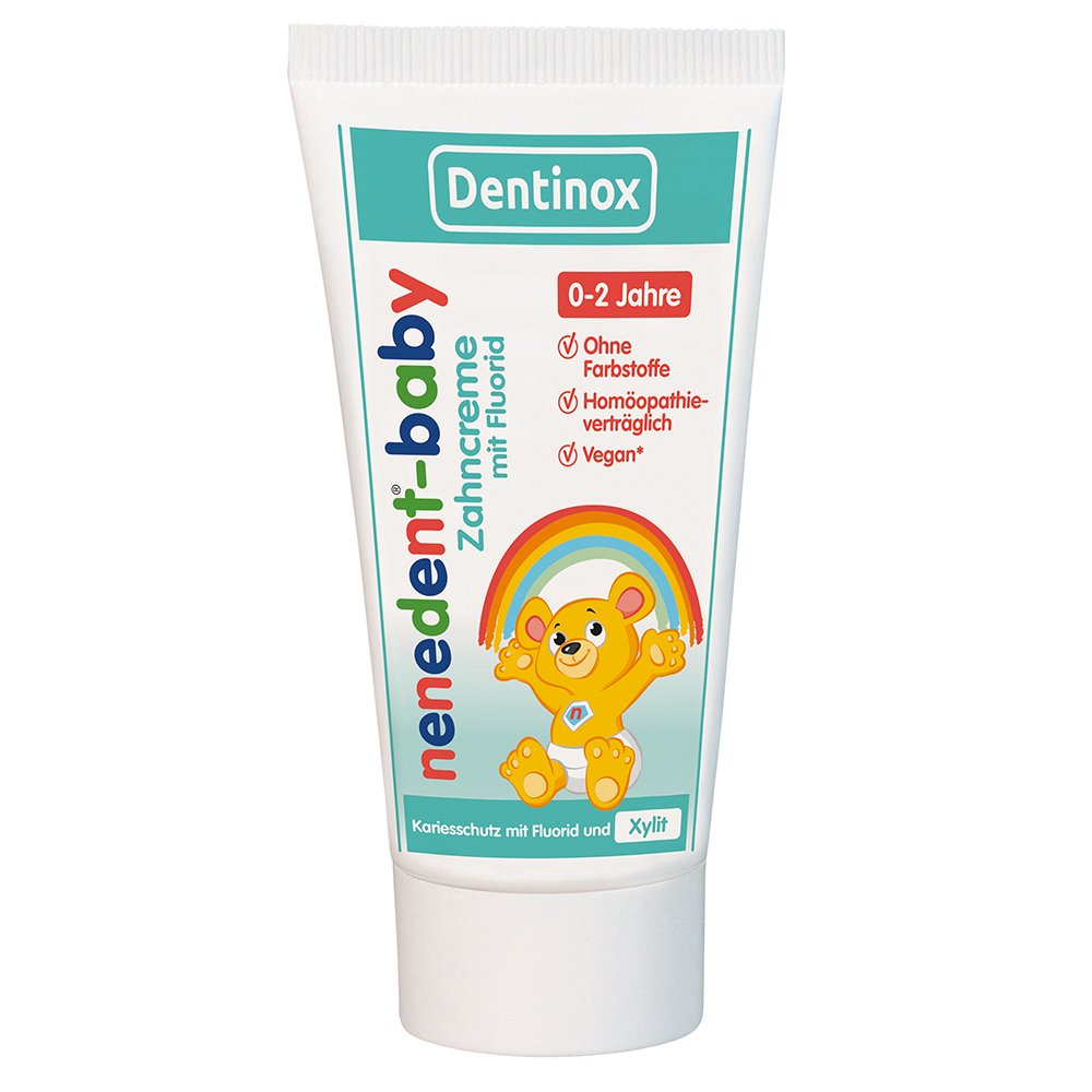 NENEDENT-baby Zahncreme mit Fluorid Einzeltube - 50ml - Zahncreme