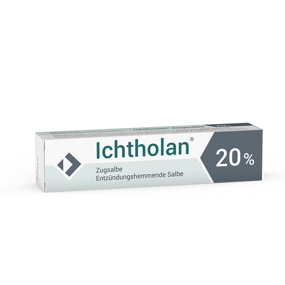 ICHTHOLAN Zugsalbe 20% - 40g - Haut, Haare & Nägel