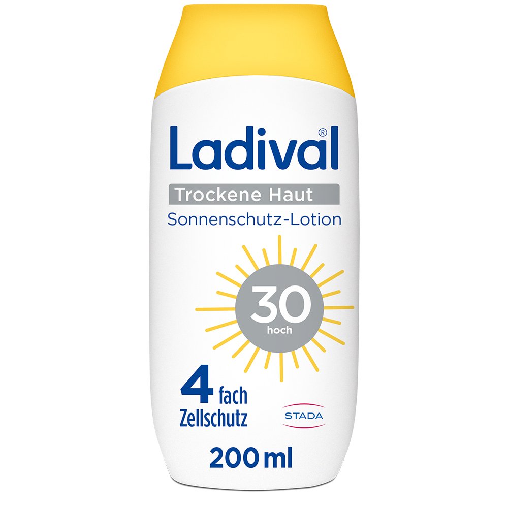 LADIVAL trockene Haut Sonnenschutz-Lotion LSF 30 - 200ml