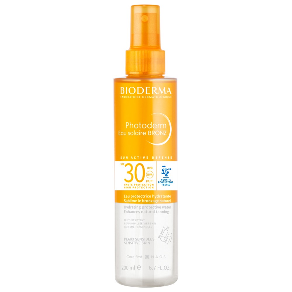 BIODERMA Photoderm Eau solaire BRONZ Spray SPF 30 - 200ml - Bioderma