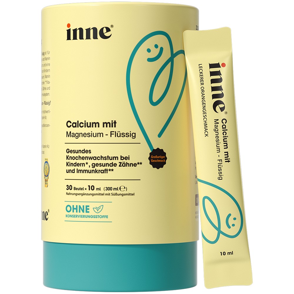 INNE Calcium mit Magnesium flüssig Beutel - 30X10ml
