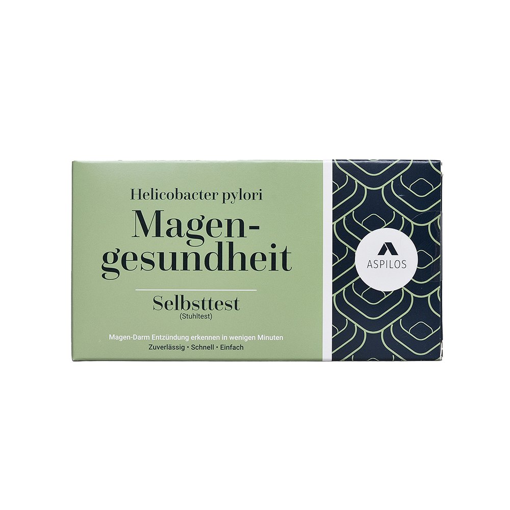 ASPILOS Selbsttest Magengesundheit H.pylori Stuhl - 1Stk - Schnelltests, Testkits