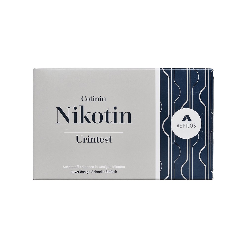 ASPILOS Selbsttest Nikotin Urin - 1Stk - Schnelltests, Testkits