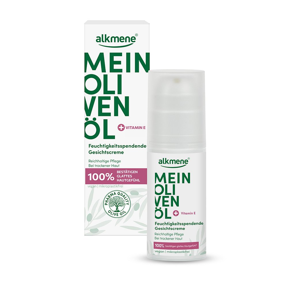 ALKMENE Mein Olivenöl Feuchtigkeit Gesichtscreme - 50ml