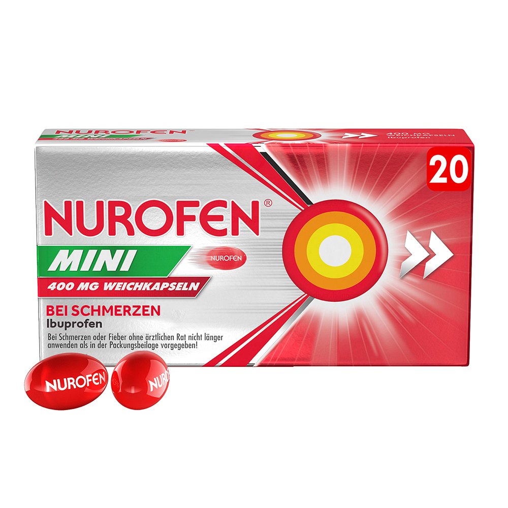 NUROFEN MINI 400 mg Weichkapseln - 20Stk