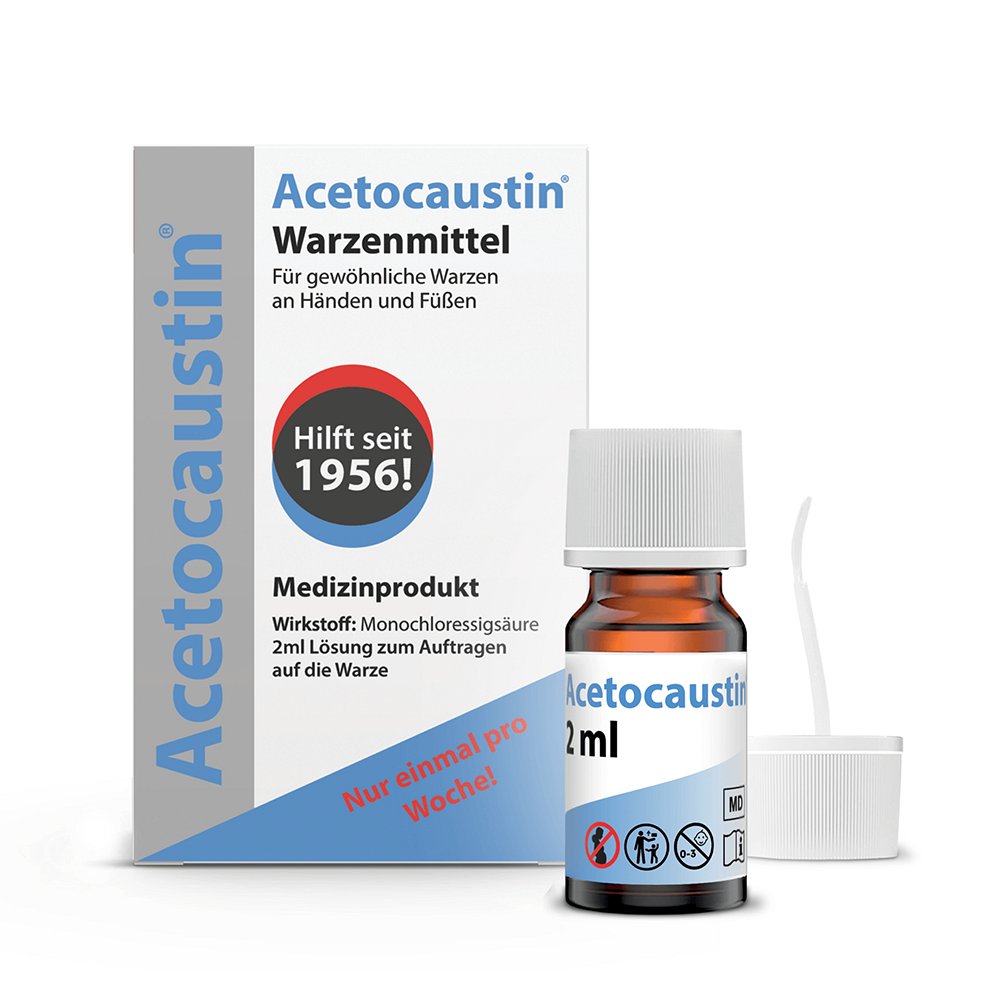 ACETOCAUSTIN Lösung Warzenmittel - 2ml - Warzen & Hühneraugen
