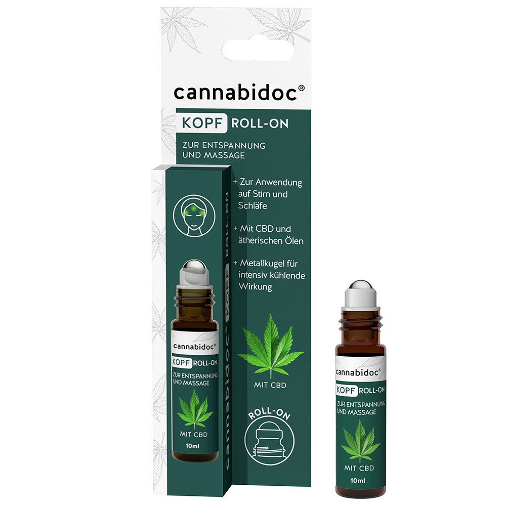 CANNABIDOC CBD KOPF Roll-on - 10ml