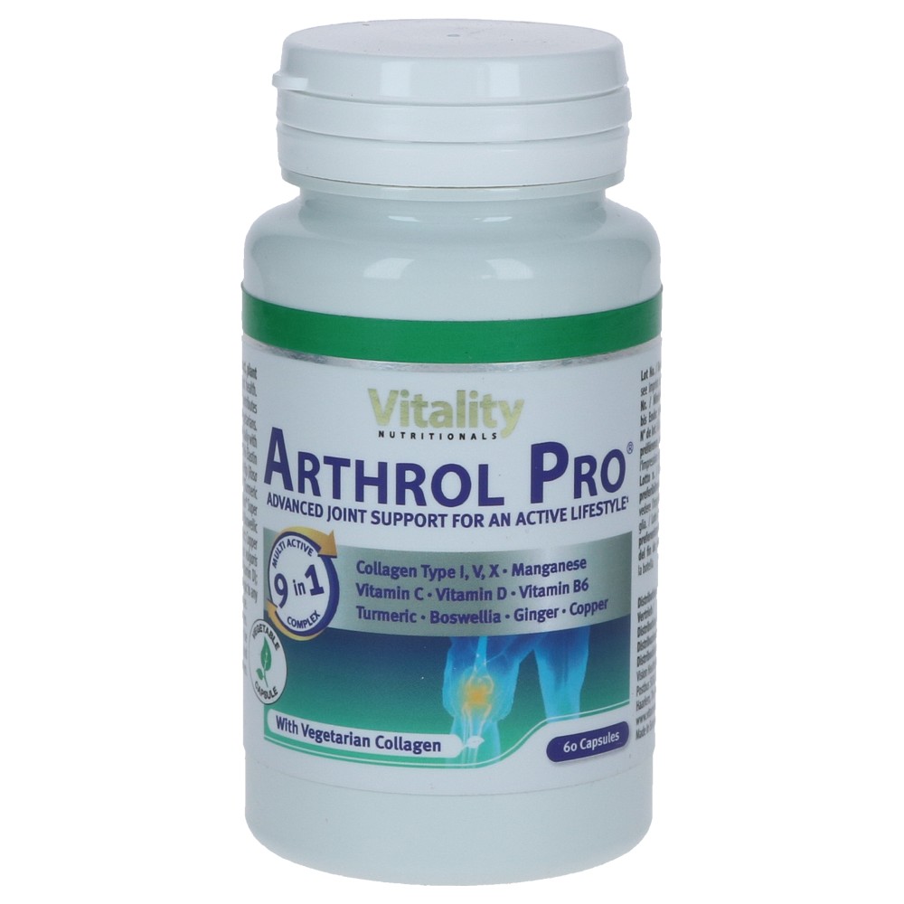 ARTHROL PRO Gelenkvitalstoffe Weihrauch+Kolla.Kps. - 60Stk - Frau & Mann