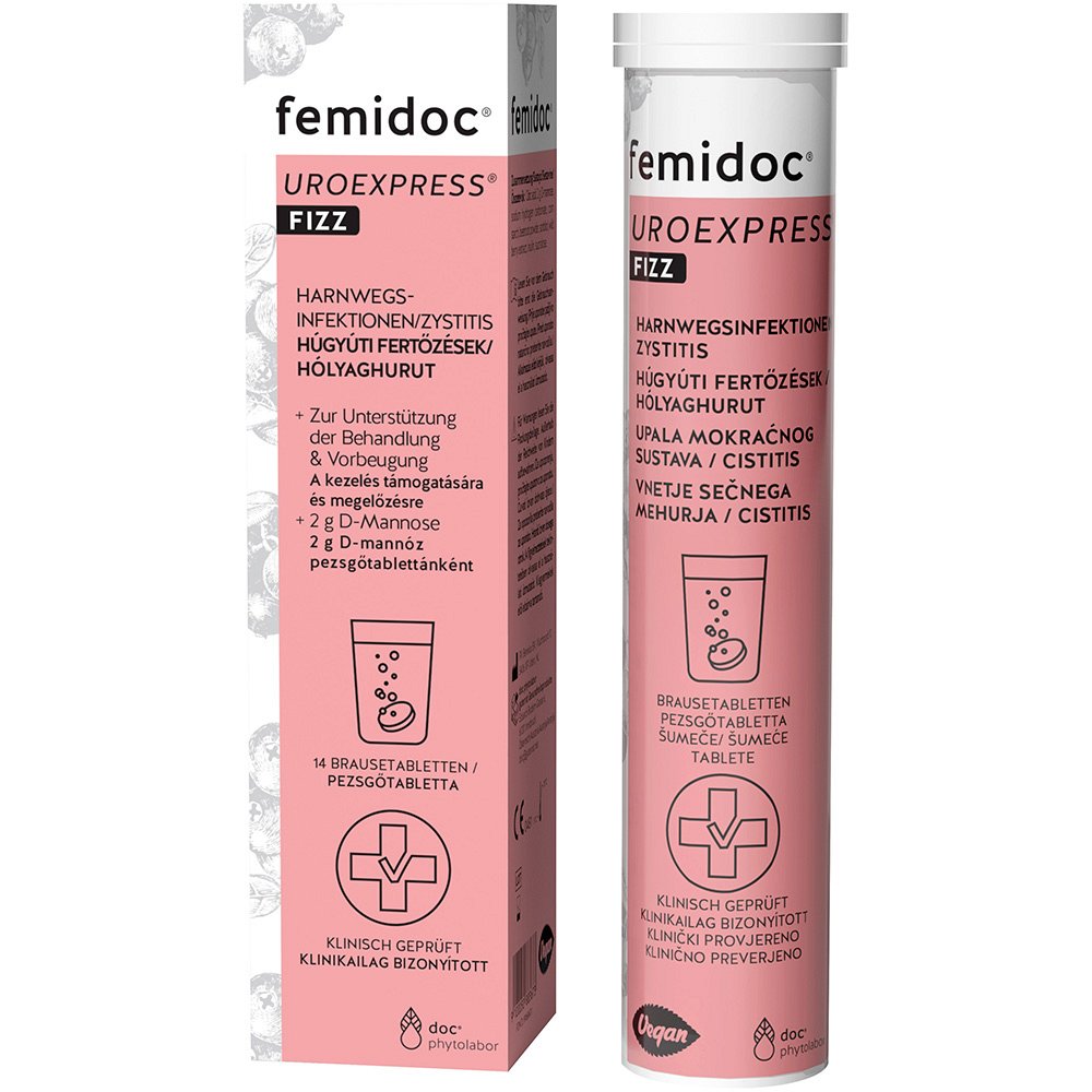FEMIDOC Uroexpress FIZZ Brausetabletten - 14Stk