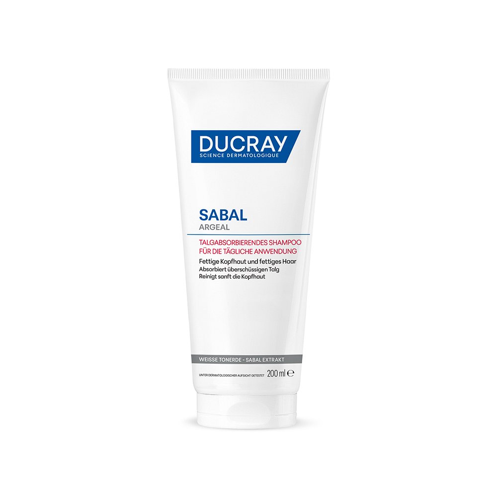 DUCRAY SABAL ARGEAL talgabsorbierendes Shampoo - 200ml - Fettige Kopfhaut