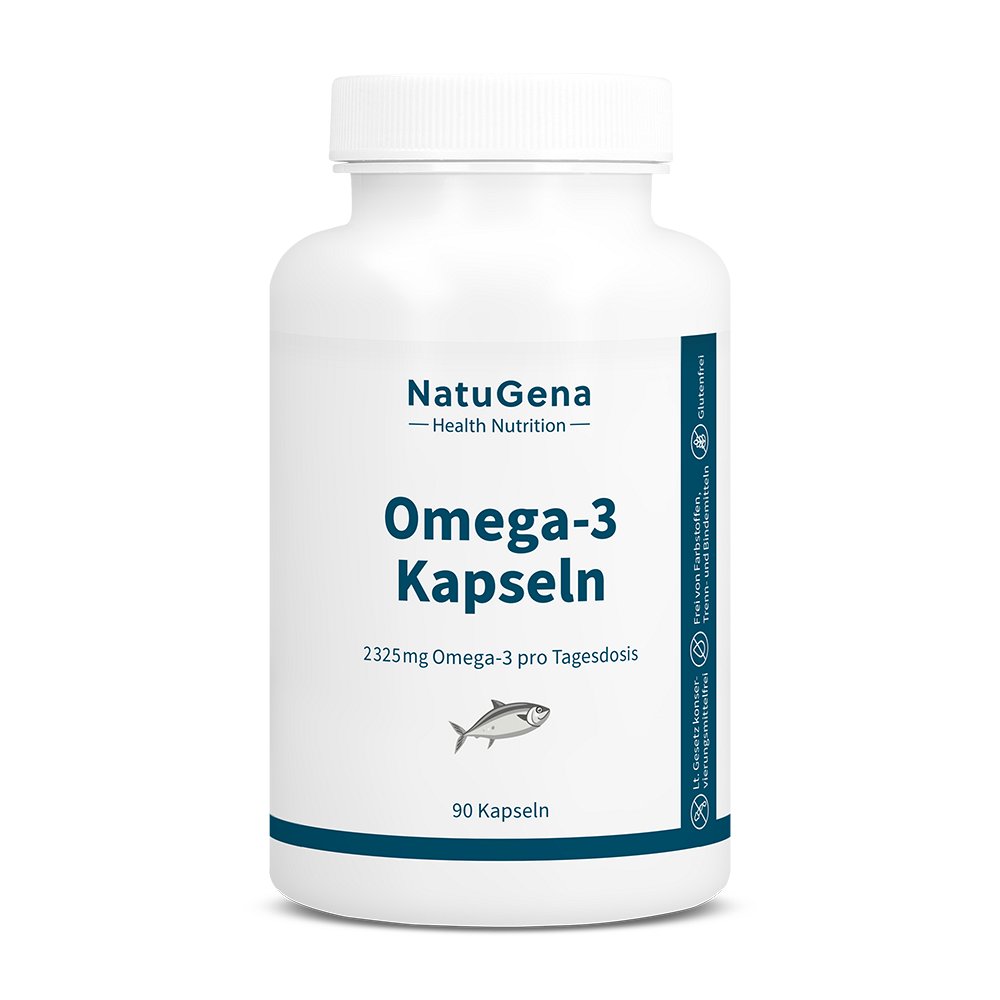 OMEGA-3 KAPSELN Fischöl 705 mg DHA 1390 mg EPA - 90Stk - Omega-3-Fettsäuren