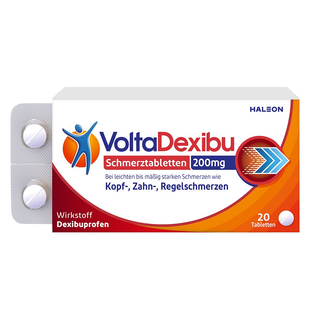 VOLTADEXIBU Schmerztabletten 200 mg Filmtabletten - 20Stk