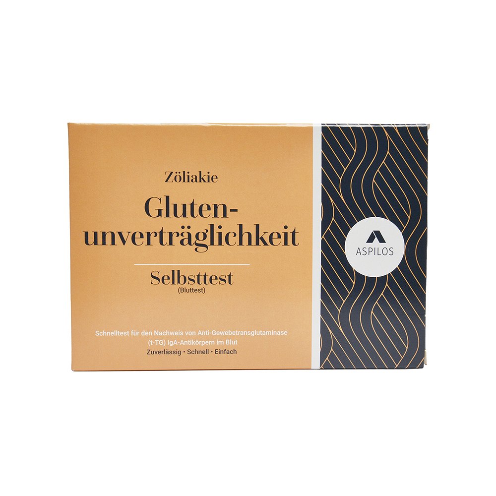 ASPILOS Schnelltest Glutenunverträgl.Zöliakie Blut - 1Stk - Schnelltests, Testkits