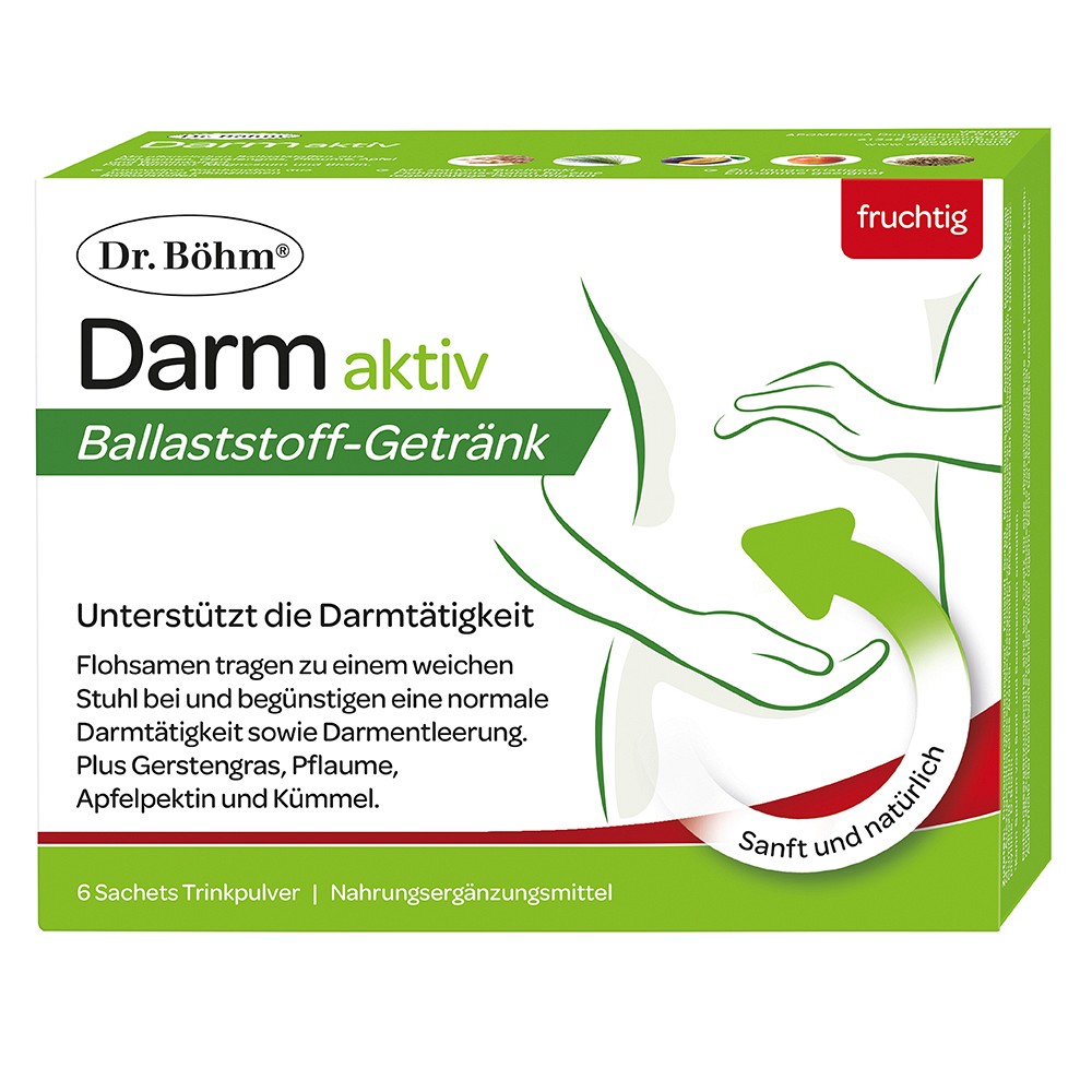 DR.BÖHM Darm aktiv Pulver - 6X6.3g