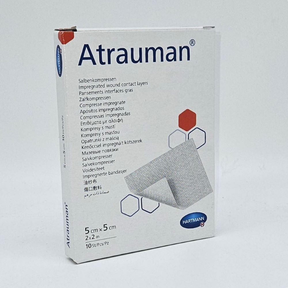 ATRAUMAN 5x5 cm steril Kompressen - 10Stk