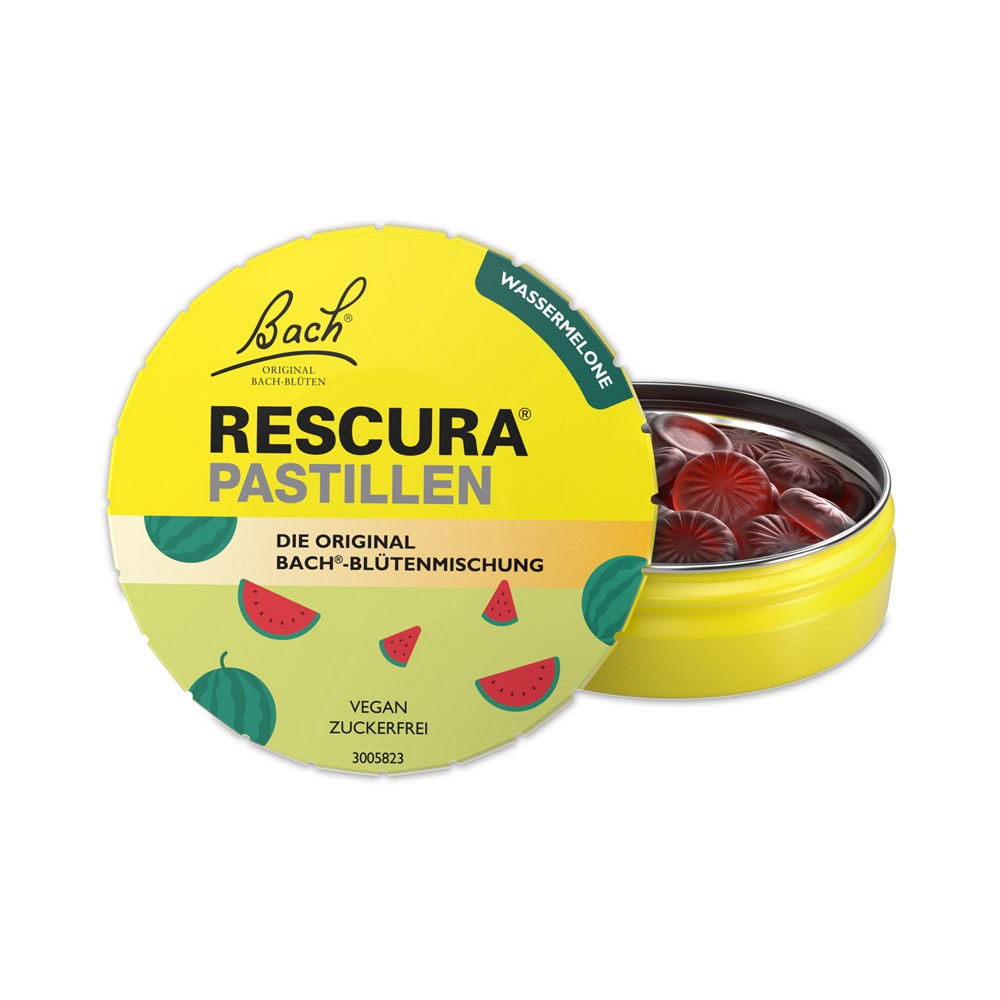 BACHBLÜTEN Original Rescura Pastillen Wassermelone - 50g