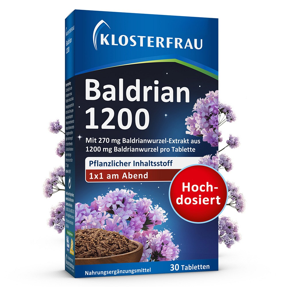 KLOSTERFRAU Baldrian 1200 Tabletten - 30Stk